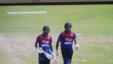 Photo of नेपाली क्रिकेट टोली अमेरिकाको अल स्टार्ससँग पराजित