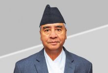 Photo of लोकतन्त्र, संविधान र राष्ट्रिय एकताका पक्षमा उभिन पूर्व प्रधानमन्त्री देउवाको आह्वान