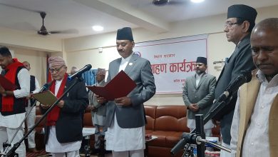 Photo of लुम्बिनी प्रदेश सरकारका नवनियुक्त मन्त्रीको शपथ