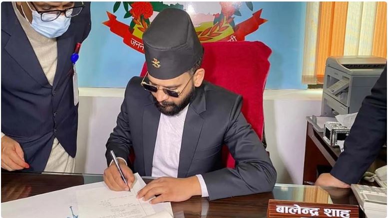 काठमाडौँ महानगर प्रमुख बालेनद्वारा पदबाट राजीनामा