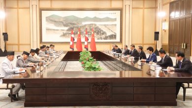 Photo of प्रधानमन्त्री दाहाल र चीनका राष्ट्रपति सीबीच ऐतिहासिक भेटवार्ता