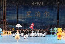 Photo of १९औँ एसियाली खेलकुदको भव्य उद्घाटन, प्रधानमन्त्री दाहाल सहभागी
