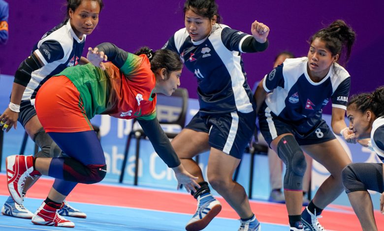एसियाली खेलकुद: नेपालले महिला कबड्डीमा पदक पाउने निश्चित