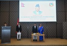 Photo of राष्ट्रपति पौडेल स्विटजरल्याण्डस्थित नेपाली राजदूतावासमा आयोजित समारोहमा सरिक