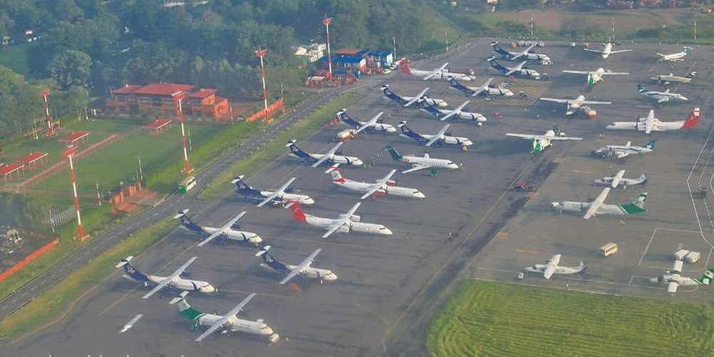 हवाई उडान सामान्य प्रभावित