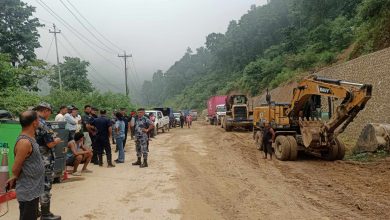 Photo of दाउन्नेमा अवरुद्ध सडक एकतर्फी सुचारु