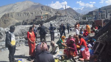 Photo of पवित्र तीर्थस्थल कागबेनीमा पितृतर्पण गर्नेको घुइँचो