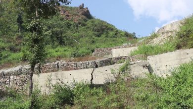 Photo of निर्माण सम्पन्न नहुँदै भत्कियो नीलकण्ठेश्वर पर्यटन पार्कको संरचना