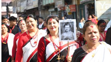 Photo of नेपाल संवत् ११४५ प्रारम्भ भएको खुसियालीमा शुभकामना र्‍याली