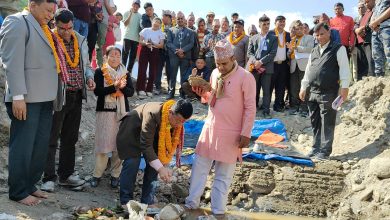 Photo of बुँवाखोलामा मोटरेवल पुल शिलान्यास भएपछि खोटाङवासी हर्षित