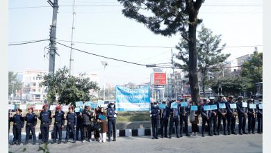 Photo of भ्रष्टाचारविरुद्ध ऐक्यबद्धता जाहेर गर्दै माइतीघरमा प्रदर्शन