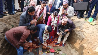 Photo of झापामा प्रधानमन्त्रीबाट मानवसेवा आश्रमको भवन उद्घाटन