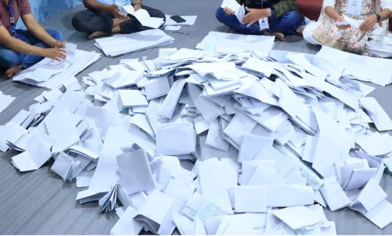 सकियो समानुपातिकतर्फको मतगणना