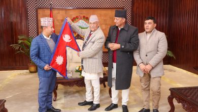 Photo of प्रधानमन्त्रीबाट पाण्डेलाई अकोन्कागुआ हिमाल आरोहणको शुभकामना 