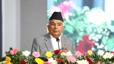 Photo of राष्ट्रपतिले आज सम्बोधन गर्नुहुने