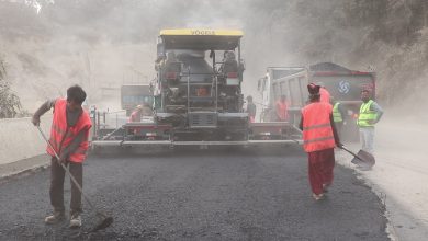 Photo of नाग ढुङ्गा मुग्लीन सडक खण्डको काम कछुवा गतिमा