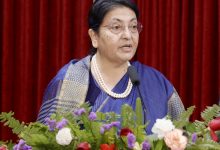 Photo of पूर्वराष्ट्रपति भण्डारी एमालेको वरिष्ठ नेतामा चयन