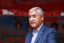 Photo of पूर्वप्रधानमन्त्री देउवा प्रतिनिधिसभा निर्वाचनमा उम्मेदवार नहुने