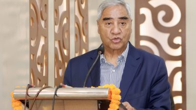 Photo of देशमा सुशासन कायम गर्न कर्मचारीले गहन जिम्मेवारी निर्वाह गर्नुपर्छ: सभापति देउवा