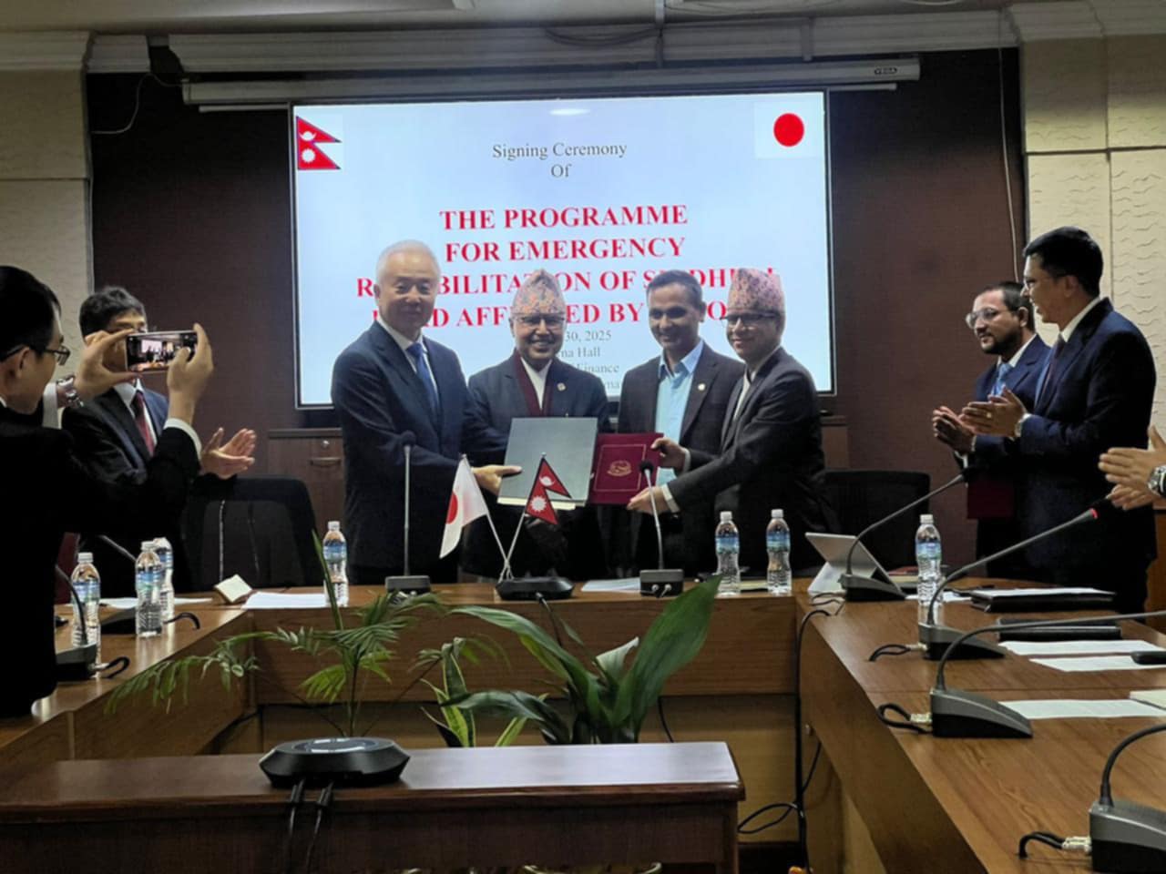 बिपी राजमार्ग पुनःनिर्माणका लागि जापानको दुई अर्ब ६० करोड अनुदान सहयोग