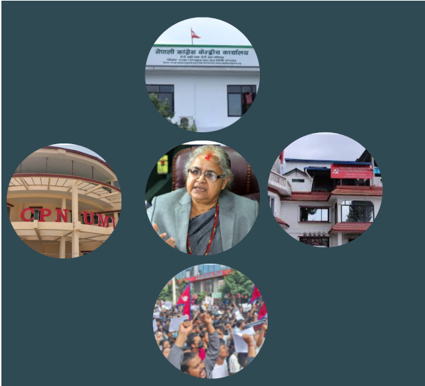 जेन-जीमा गुटैगुट, अन्योलमा दल, अलमलमा सरकार