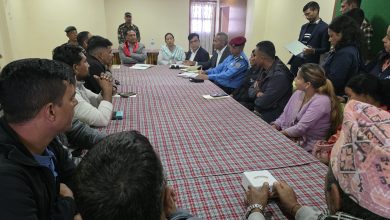 Photo of प्रसारण लाइनको रुट परिवर्तन गर्न स्थानीयको माग