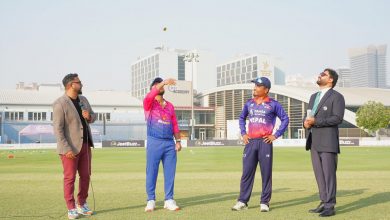 Photo of यूएईविरुद्ध पहिले ब्याटिङ गर्दै नेपाल