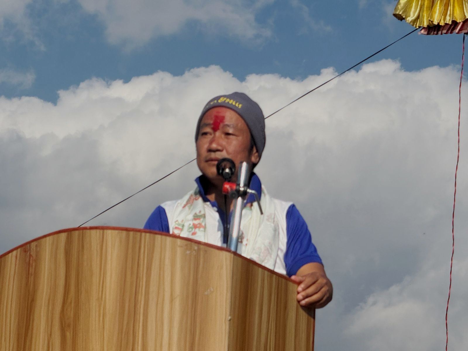 युवाहरुले नै देशको समस्या समाधान गर्न सक्छन: अध्यक्ष साम्पाङ