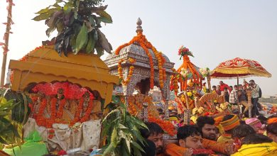 Photo of जनकपुरधामस्थित जानकी मन्दिरमा श्रद्धालु भक्तजनको घुइँचो