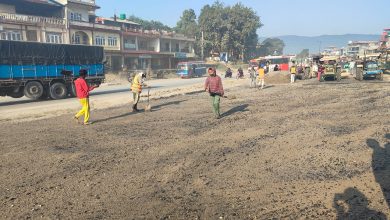Photo of रातको समयमा सडक बन्द गरेर निर्माण कार्य गरिने