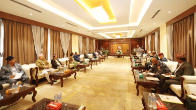 Photo of निर्वाचन सुरक्षा विषयमा मुख्य राजनीतिक दलहरुसँगको संवादमा प्रधानमन्त्री कार्की