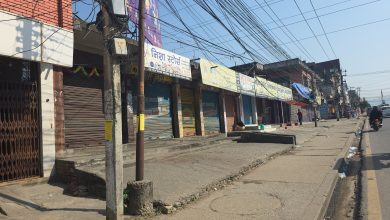 Photo of सडक विस्तारको विरोधमा हेटौंडामा व्यवसाय बन्द