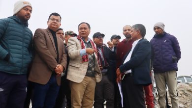 Photo of मन्त्री घिसिङ र महानिर्देशक बरालद्वारा महाकाली सिँचाइ तेस्रो चरण आयोजनाको निरीक्षण