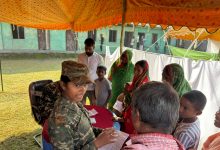 Photo of सिराहा–दहिपौडीमा नेपाली सेनाद्वारा स्वास्थ्य शिविर