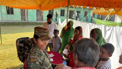 Photo of सिराहा–दहिपौडीमा नेपाली सेनाद्वारा स्वास्थ्य शिविर
