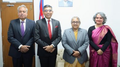 Photo of प्रधानमन्त्री कार्कीसँग भारतका अतिरिक्त सचिव मुनु महावरको भेटवार्ता