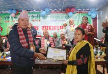 Photo of बढी र गुणस्तरीय दूध उत्पादन गर्ने कृषकलाई सहकारीको सम्मान