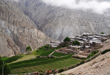 Photo of हिउँदयाममा बाँसस्थान फेरिएको मुस्ताङको साङ्ता गाउँ