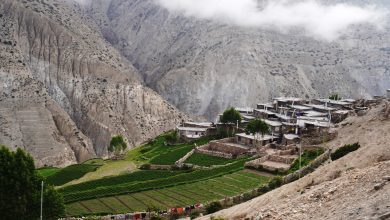 Photo of हिउँदयाममा बाँसस्थान फेरिएको मुस्ताङको साङ्ता गाउँ