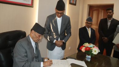 Photo of छिमेकी र अन्य देशहरूसँग आवश्यक सहकार्य हुन्छ : नवनियुक्त मन्त्री शर्मा