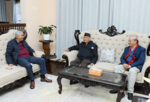 Photo of काँग्रेस सभापति देउवा र एमाले अध्यक्ष ओलीबीच भेटवार्ता