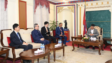 Photo of राष्ट्रपति पौडेलसँग चिनियाँ राजदूतको बिदाइ भेट