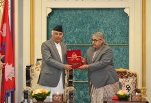 Photo of चुनावको मितिमा दाँयाबाँया नहुने गरी सम्पूर्ण ध्यान केन्द्रित गर्न सरकारलाई राष्ट्रपतिको सुझाव