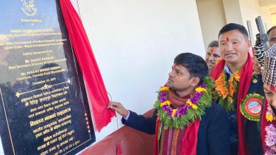 Photo of सङ्खुवासभामा उच्च प्रभाव सामुदायिक विकास परियोजनाको उद्घाटन