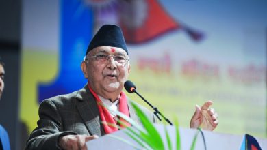 Photo of महाधिवेशनमा सहभागी सबैप्रति अध्यक्ष ओलीको धन्यवाद