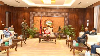 Photo of प्रधानमन्त्री कार्की र प्रमुख तीन दलका शीर्ष नेताबीच बालुवाटारमा छलफल
