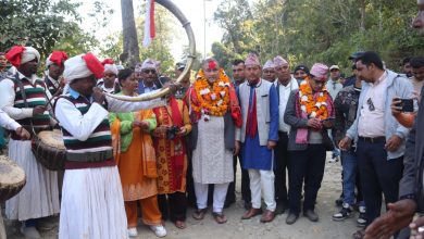 Photo of मुख्यमन्त्री शाहद्वारा पाँच वटा सडक दुई वटा पुल निर्माणको आयोजना सुरुवात