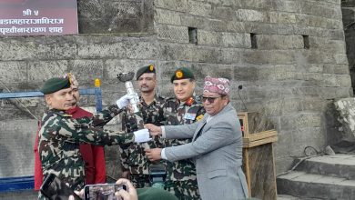 Photo of गोरखा-काठमाडौँ एकीकरण पदयात्रामा हिड्यो नेपाली सेनाको टोली