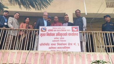 Photo of १६५ वटै निर्वाचन क्षेत्रमा मुख्य निर्वाचन अधिकृतको कार्यालय स्थापना