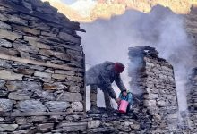Photo of गोरखाको छेकम्पारमा आगलागी हुँदा एकजना घाइते